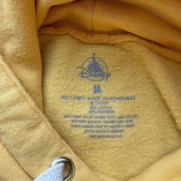 Walt Disney World Theme Park‎ Exclusive Hoodie Retro Yellow Size Medium - Picture 8 of 10